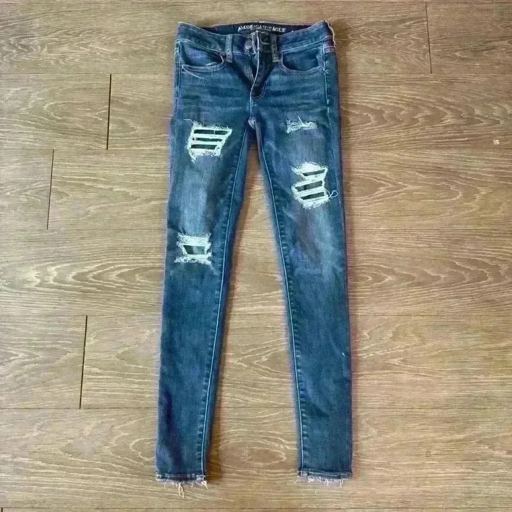 American Eagle High Rise Jegging Super Super Stretch 2R 1048 Like New